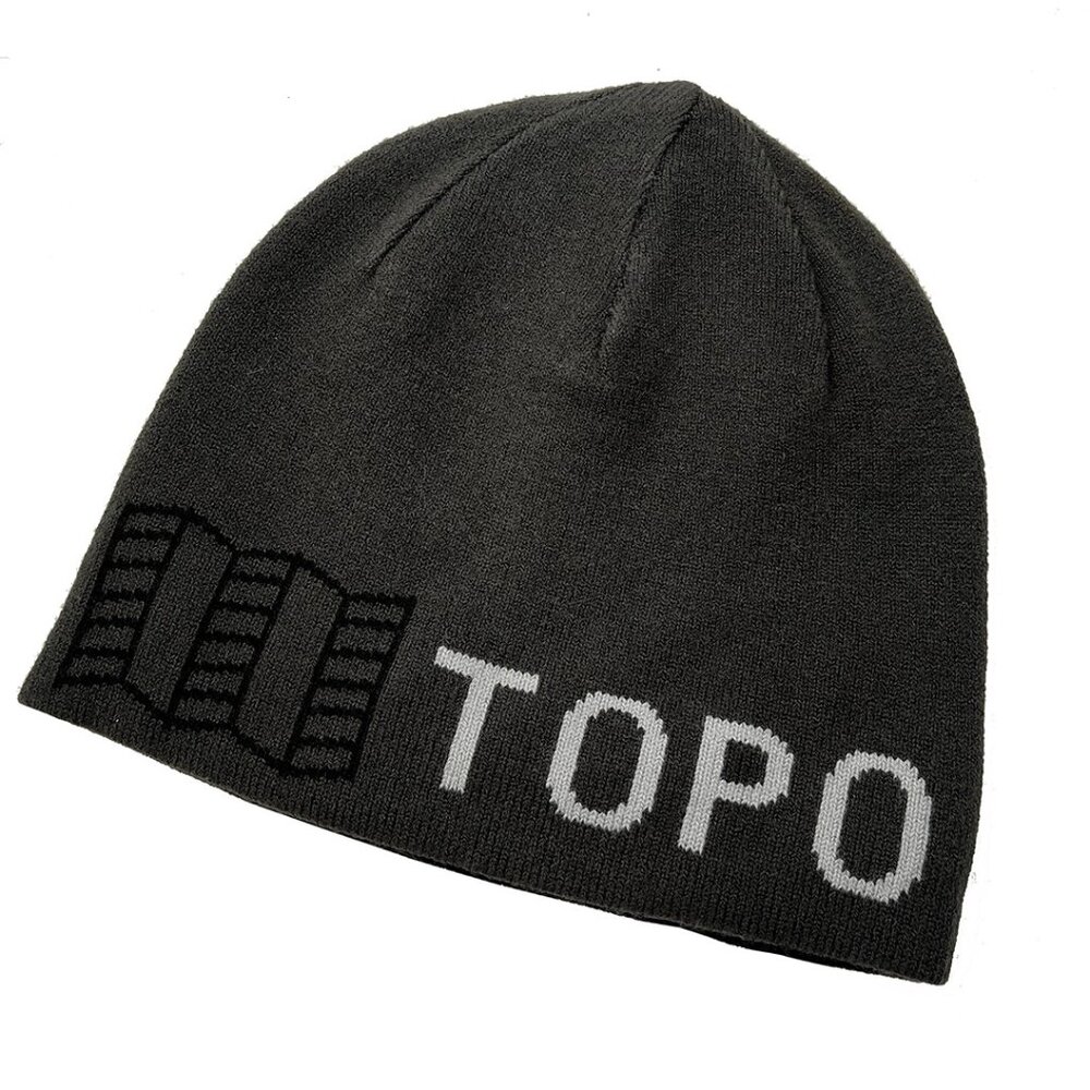 NWOT Topo Designs Reversible Slim Fitted Beanie